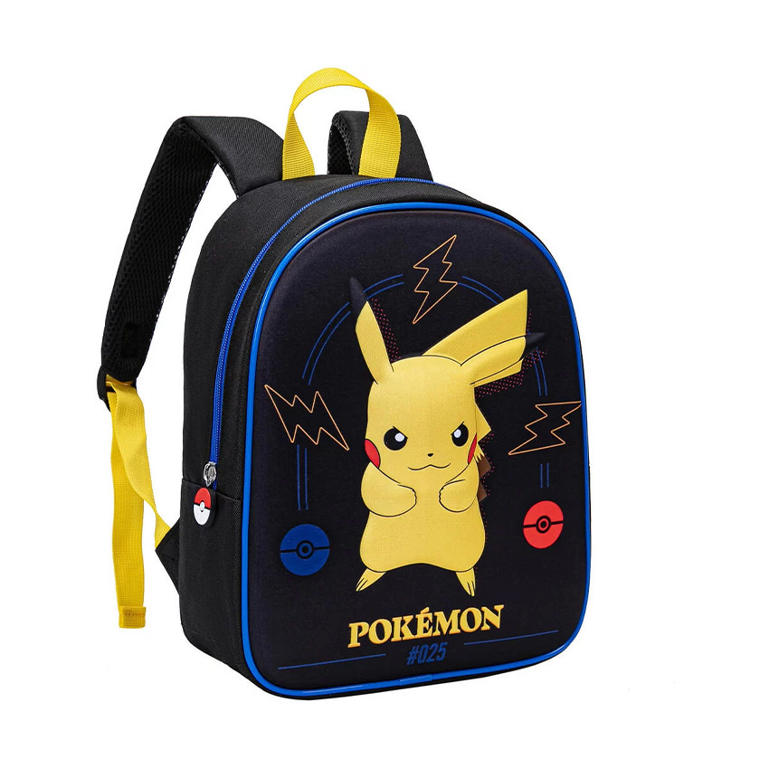 Sac à dos Pokémon 32 cm avec Pikachu 3D 