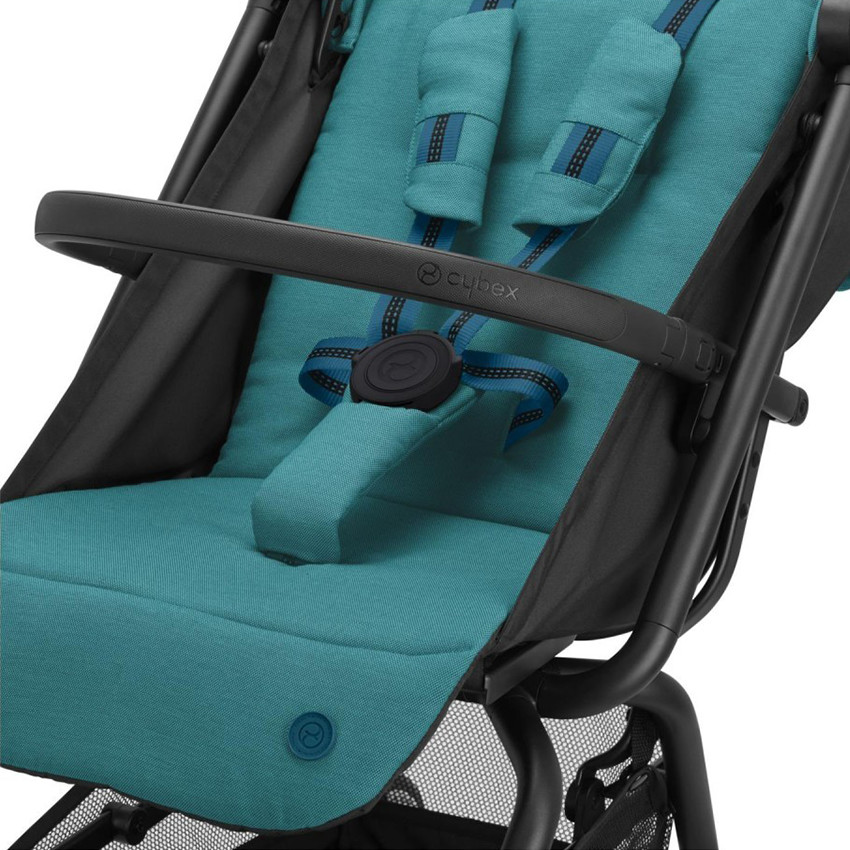 Poussette Eezy S+2 châssis noir - Soho Grey 