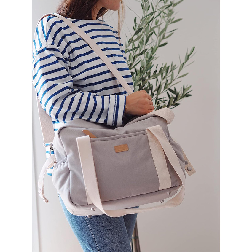 Sac à langer Paris Gris perle 
