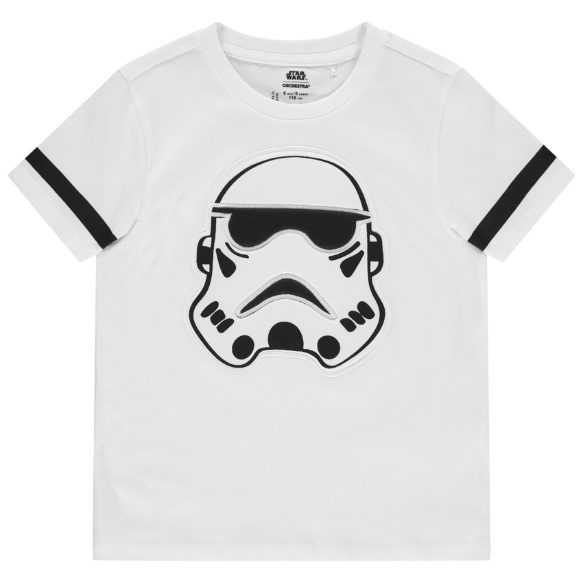 T-shirt manches courtes en coton print Stormtrooper Star Wars 