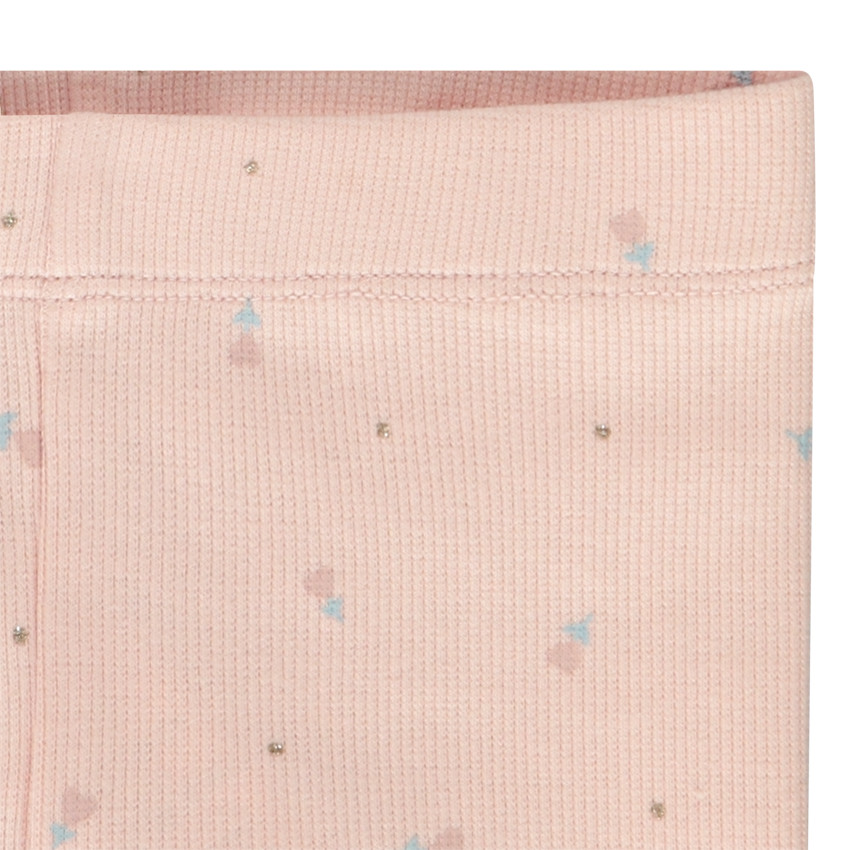 Ensemble 2 pièces tunique printée + corsaire imprimé pour bébé fille 