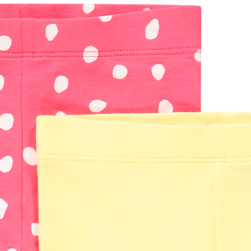 Lot de 4 corsaires pour bébé fille 
