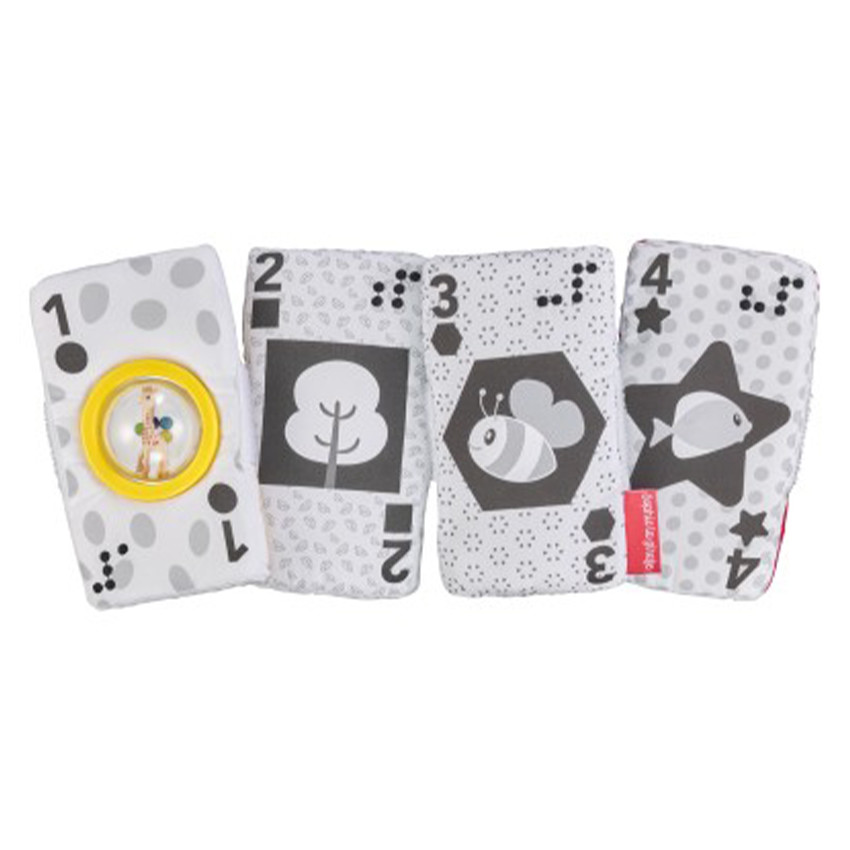 Jeu de cartes sensorielles Sophie la Girafe 