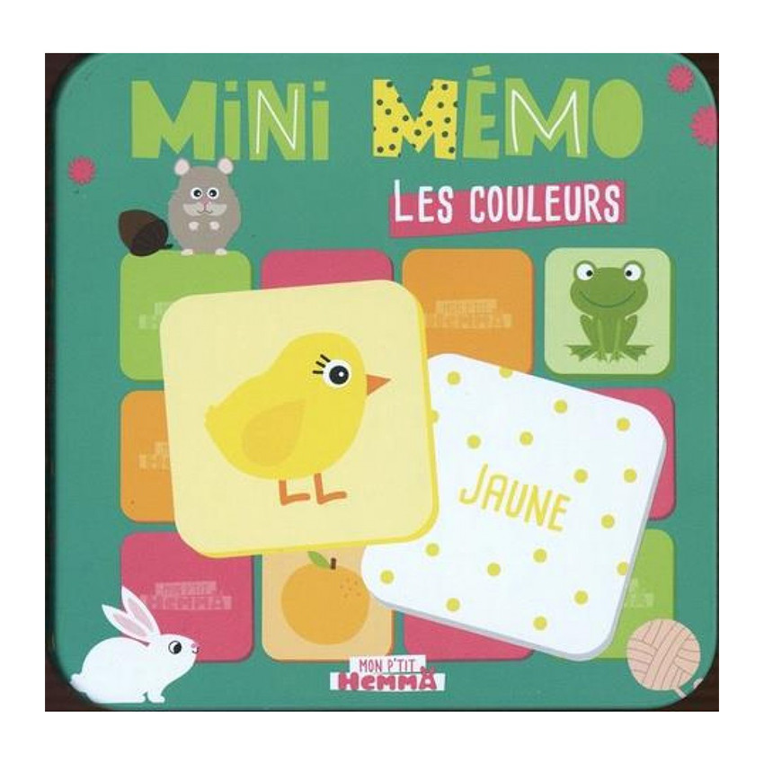 Mini mémo - Les couleurs Main Mini mémo - Les couleurs