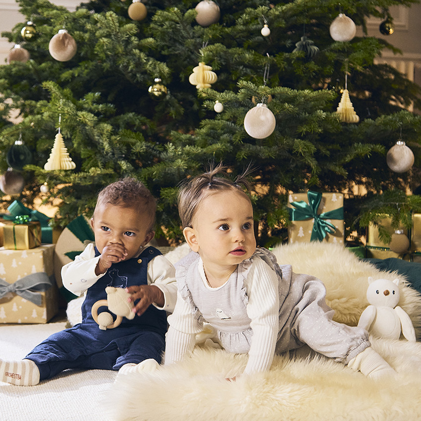 Ensemble salopette + t-shirt fantaisie pour bébé garçon 