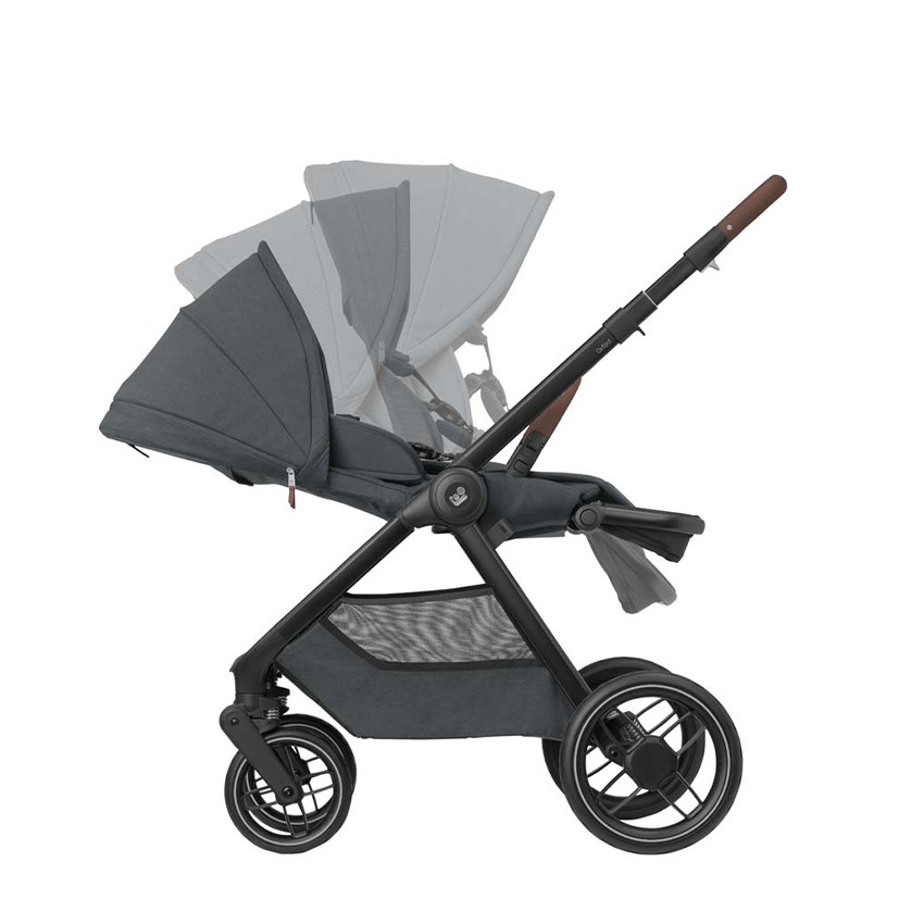 Poussette compacte Oxford twillic graphite 