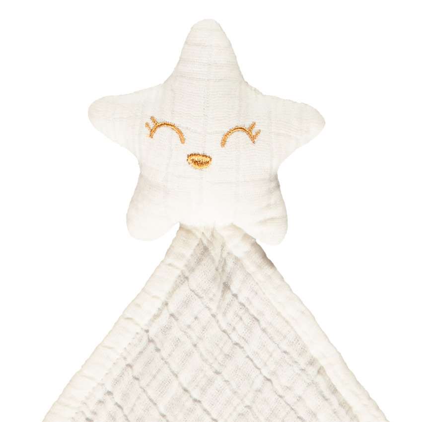 Doudou mouchoir étoile 