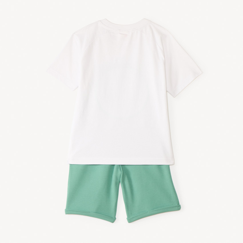 Ensemble 2 pièces t-shirt + short print lenticulaire Toy Story Disney - Pixar pour garçon 