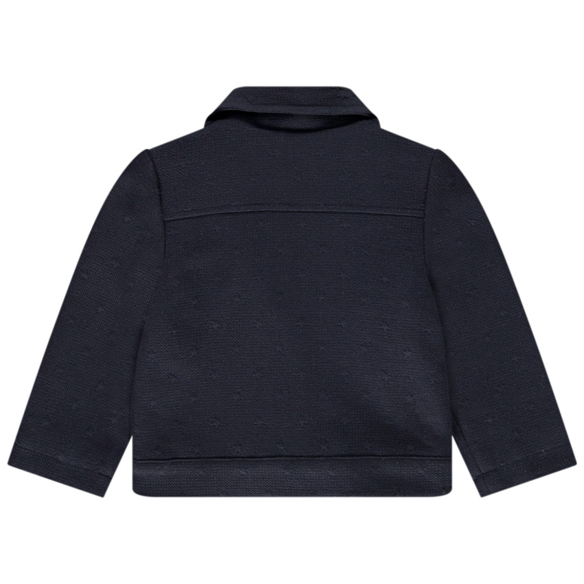 Perfecto en jersey contrecollé avec étoiles fantaisie pour bébé fille 