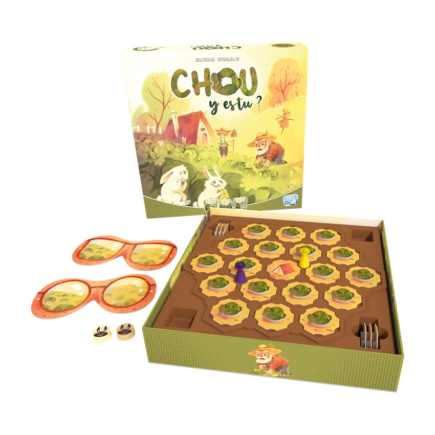 Jeu de cache-cache Chou y es-tu ? 