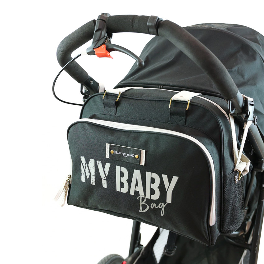 Sac à langer Simply Baby Bag noir 