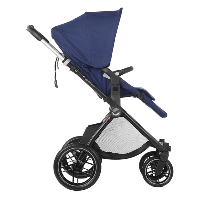 Poussette Trio Kawai avec Nacelle Micro BB et siège-auto i-Size I-Koos - Cold Black  