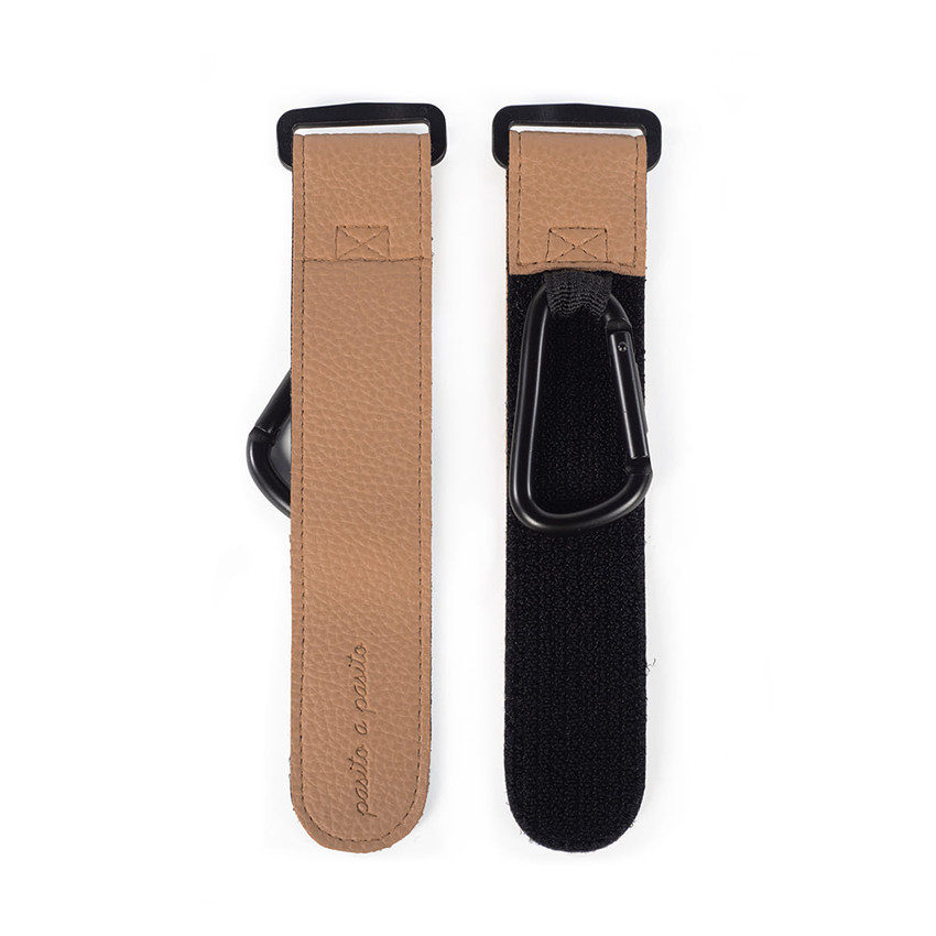Lot de 2 crochets Icon pour poussette Caramel 