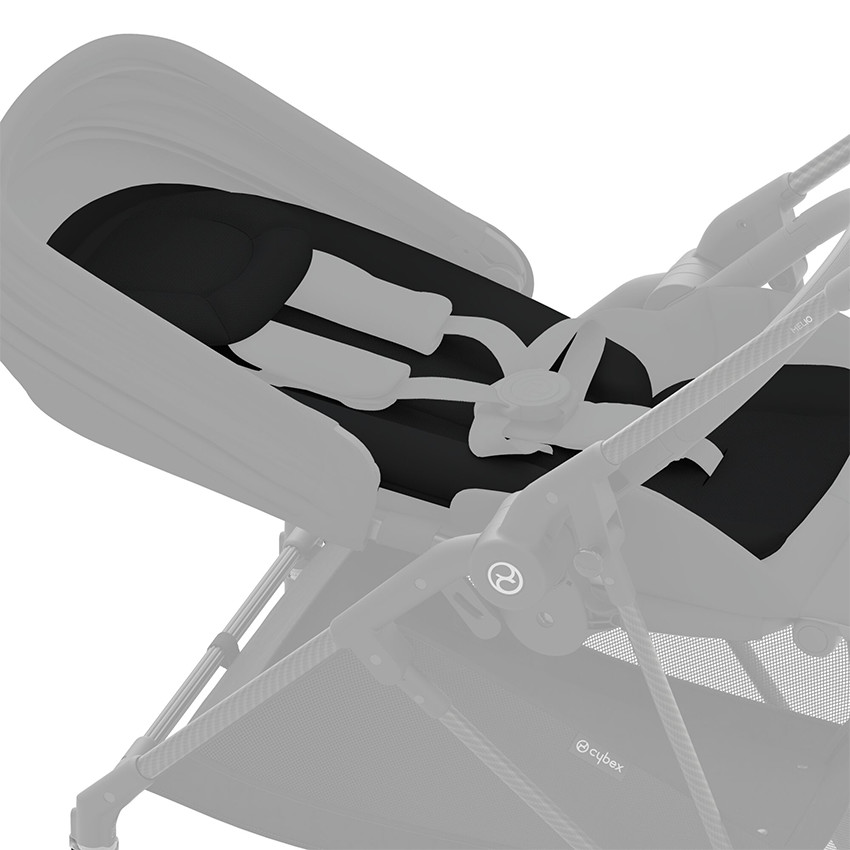 Poussette compacte légère Melio 4 taupe/magic black 