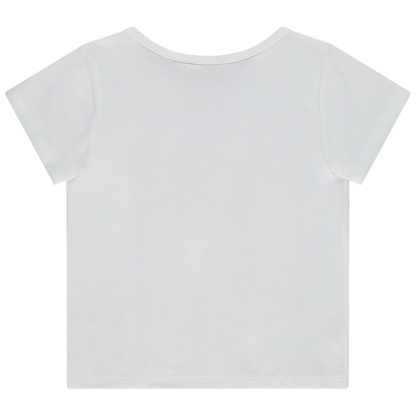 T-shirt manches courtes print pailleté Barbie pour fille 