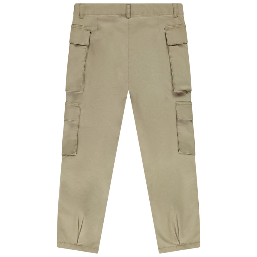 Pantalon cargo effet pince pour fille 