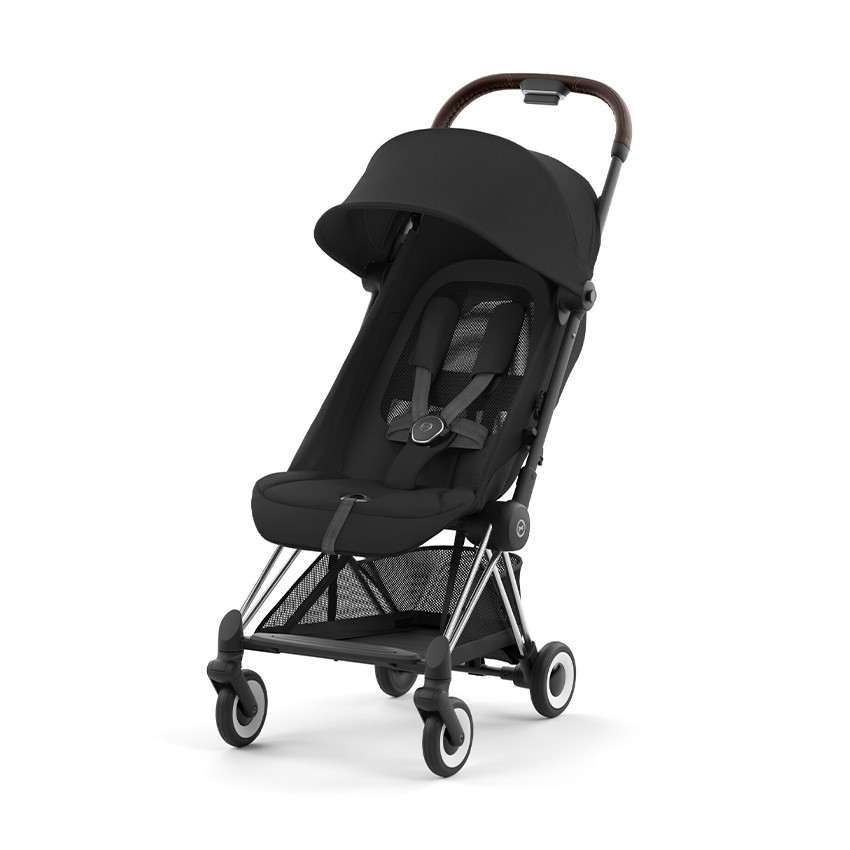 Poussette ultra-compacte Coya chrome/sepia black - Noir (Cybex) - Image 5