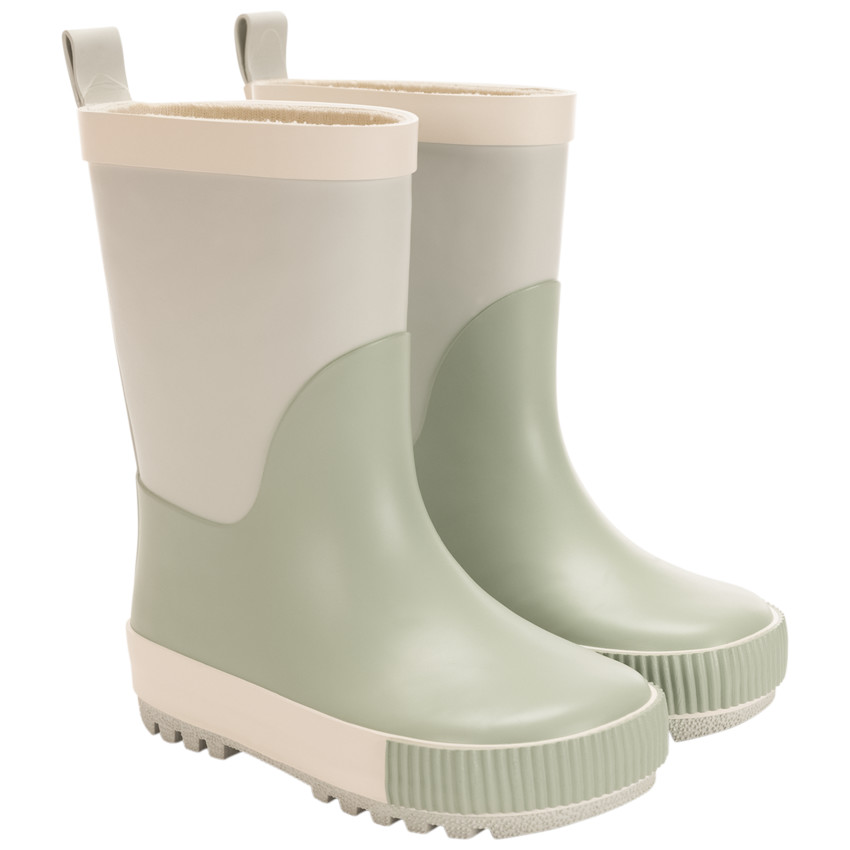 Bottes de pluie effet dégradé vert pour garçon 