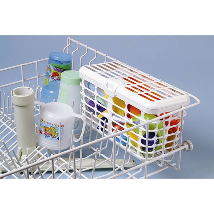 Panier de lave-vaisselle pour accessoires Combo 2 en 1 blanc 