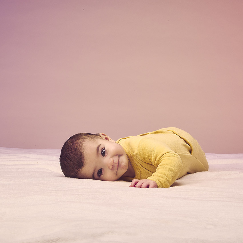 Dors-bien en velours fantaisie pour bébé garçon 