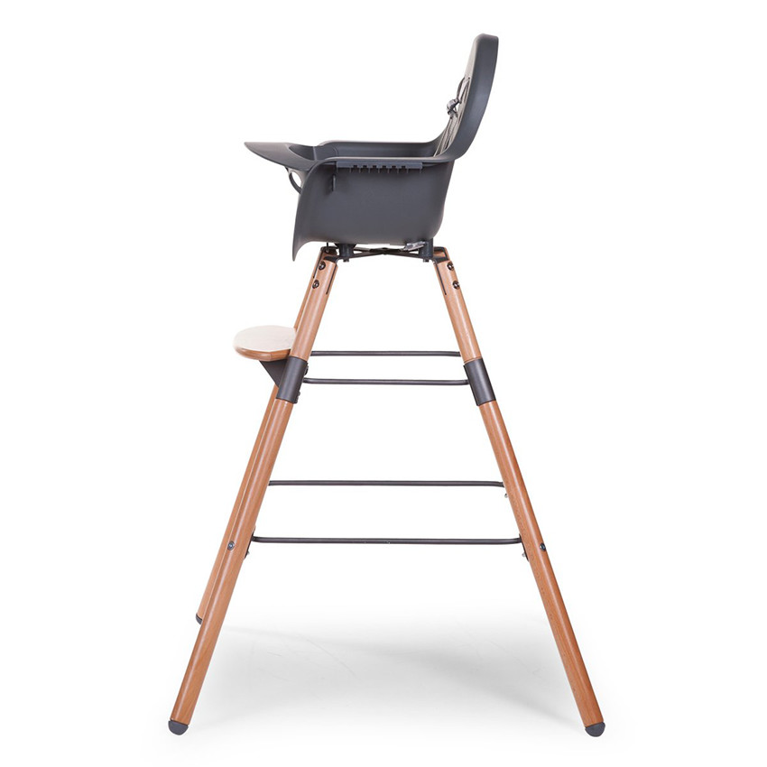 Set de pieds longs + repose pieds pour Evolu 2 - Bois/Anthracite  