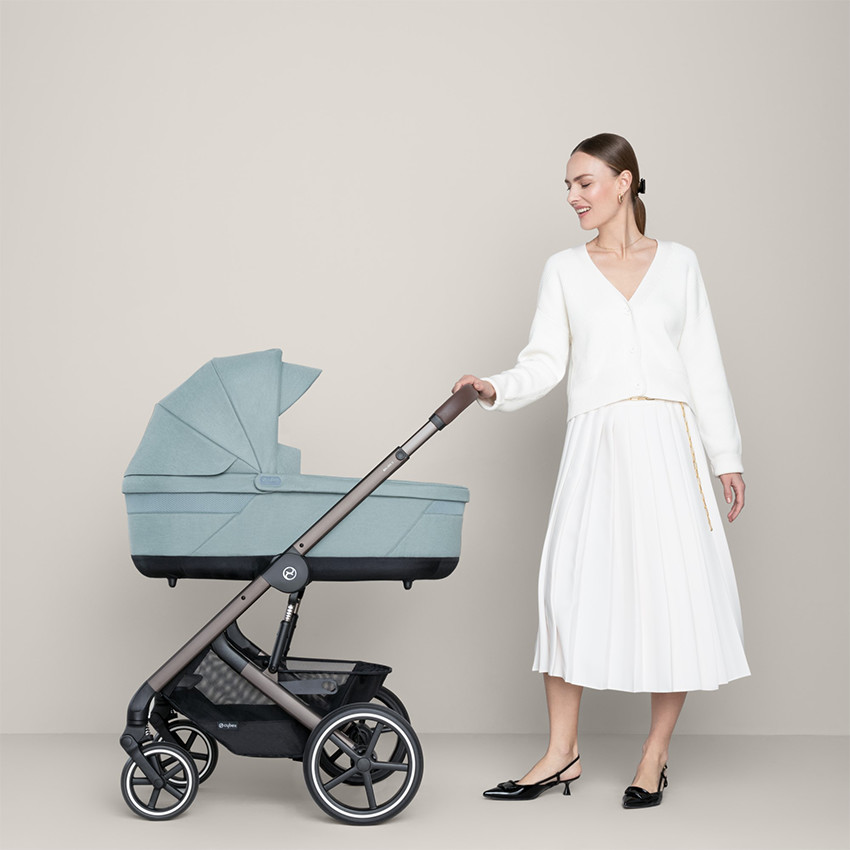 Nacelle bébé Cot S Lux Balios 2023 - Moon Black - Noir (Cybex) - Image 4