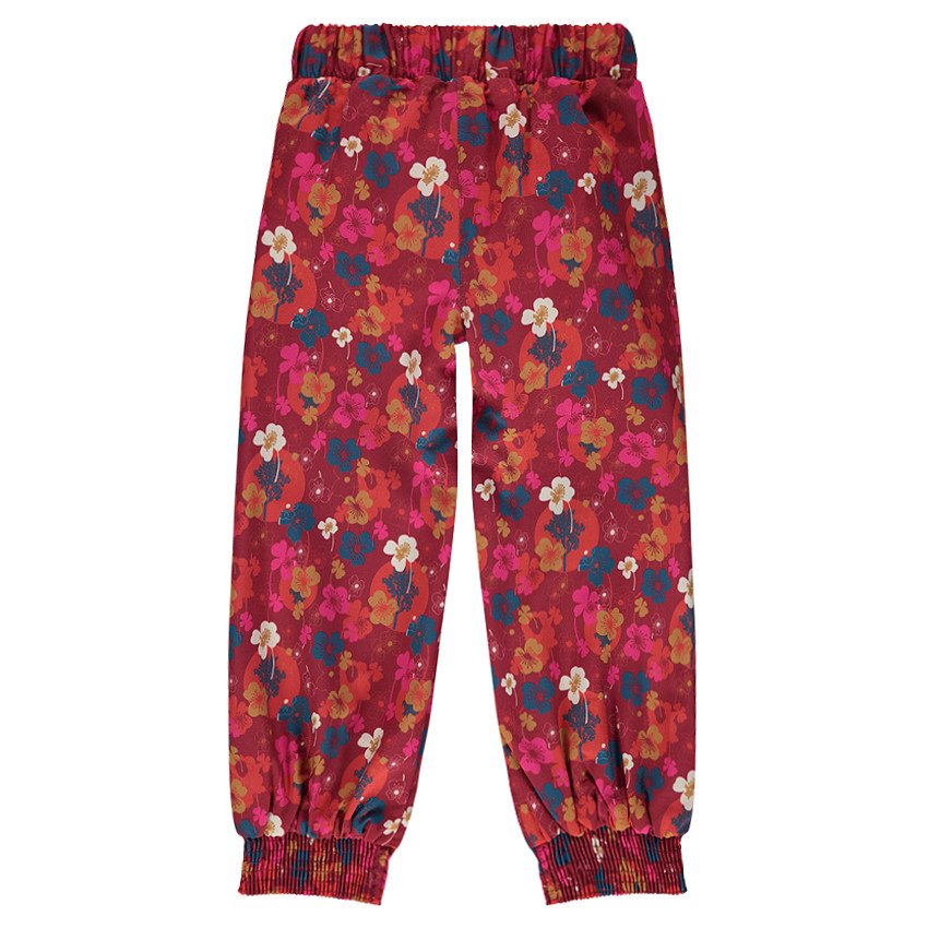 Pantalon fluide imprimé fleuri 