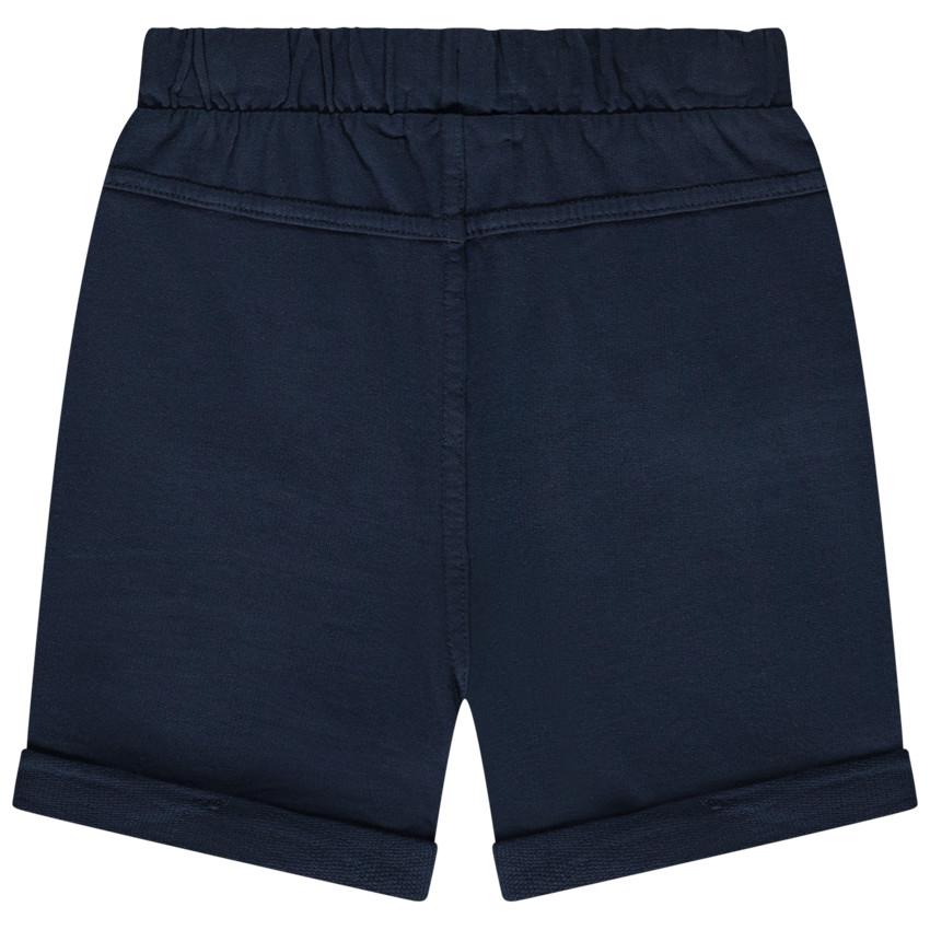 Bermuda en molleton uni pour bébé garçon 