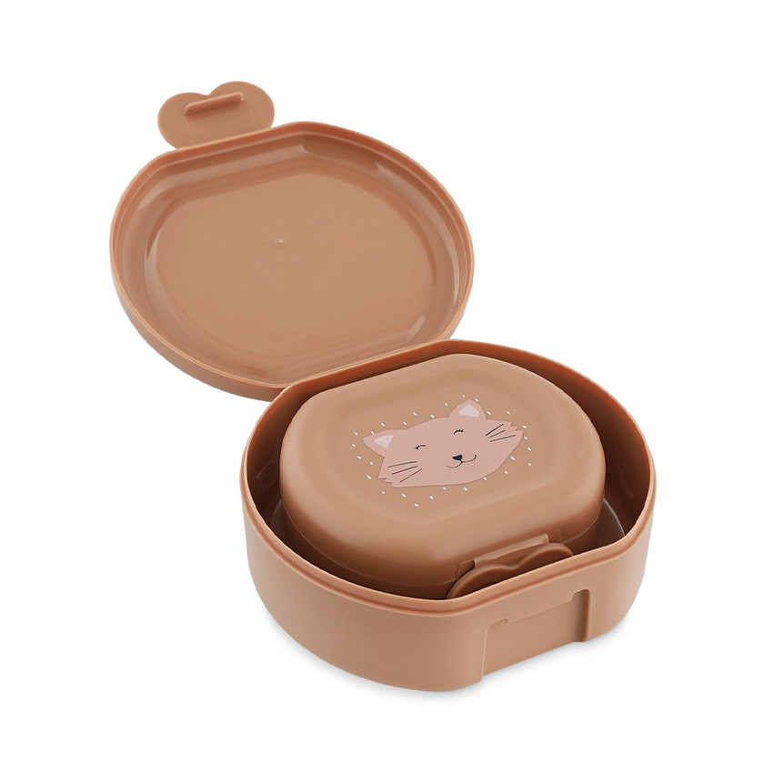 Lot de 2 lunchbox gigognes Mrs. Cat rose 