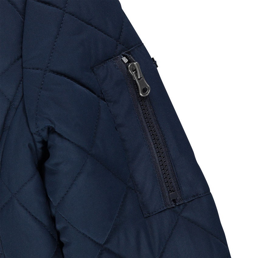 Junior - Blouson style teddy effet matelassé à poches 