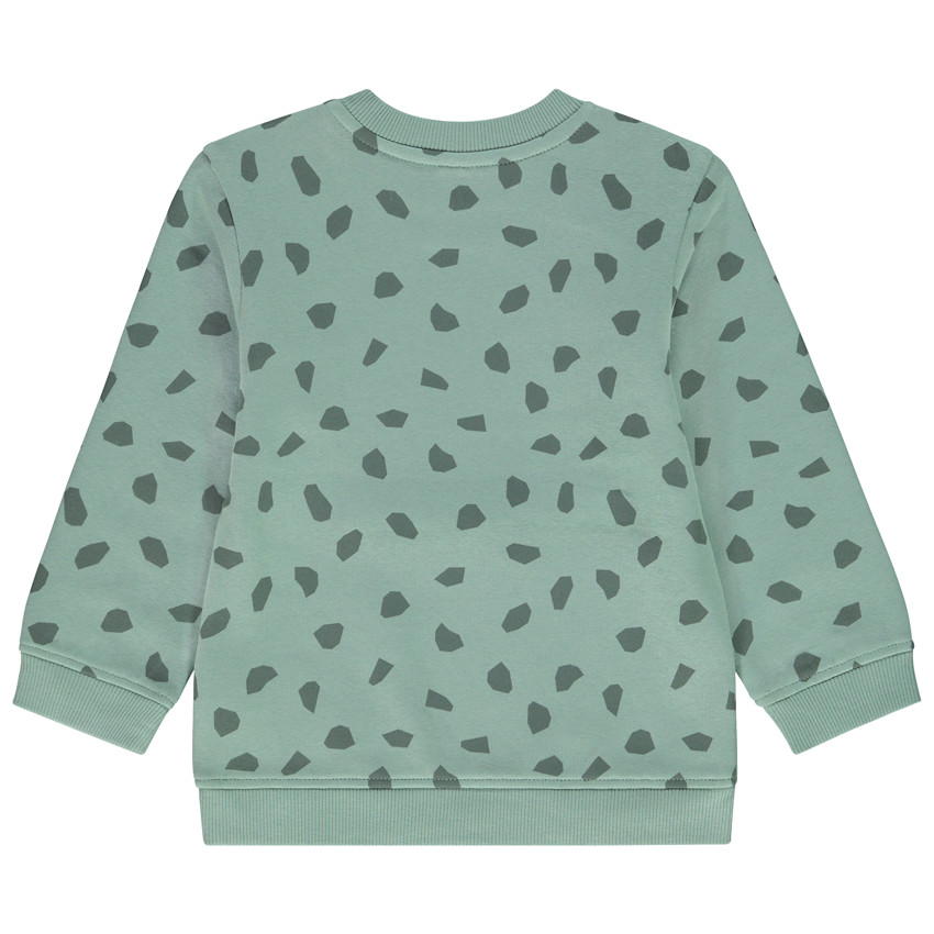 Sweat en molleton avec patch bouclette pour bébé garçon 