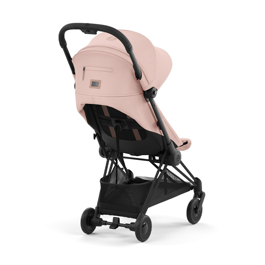 Poussette ultra-compacte Coya matt black/peach pink 