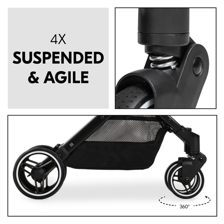 Poussette canne 1 position lègére Travel N Care Plus Dusty Blue 