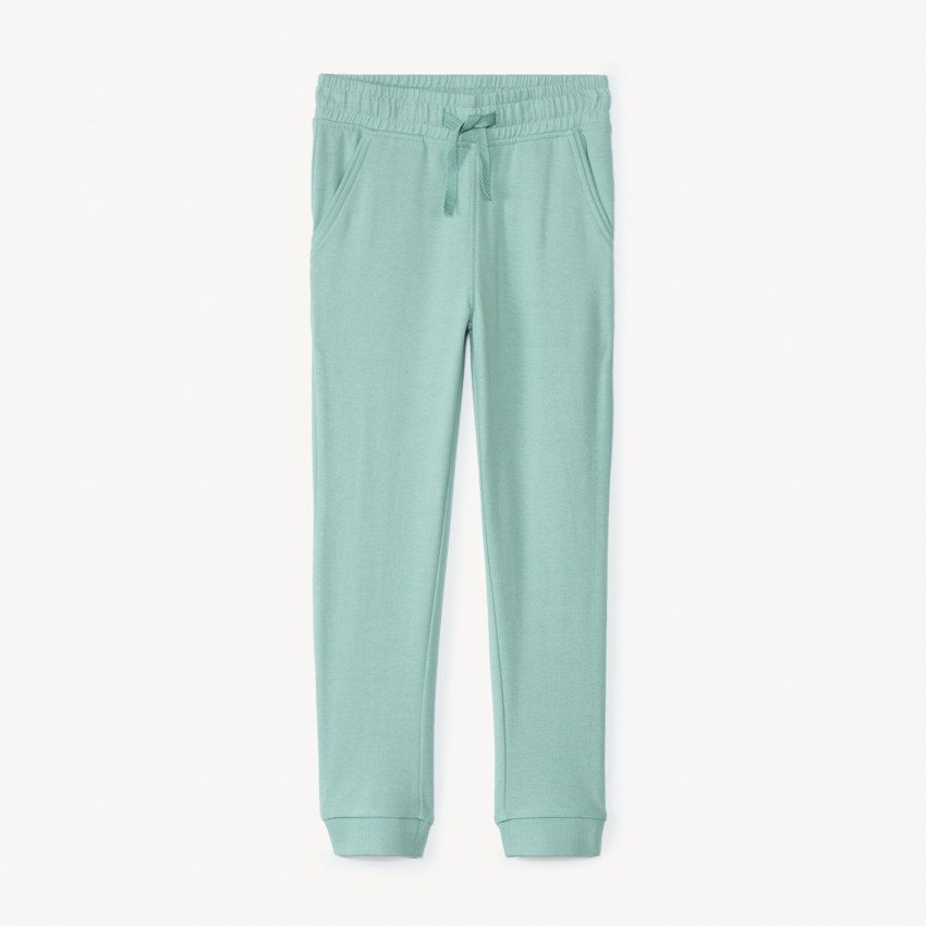 Jogging en molleton uni fille 