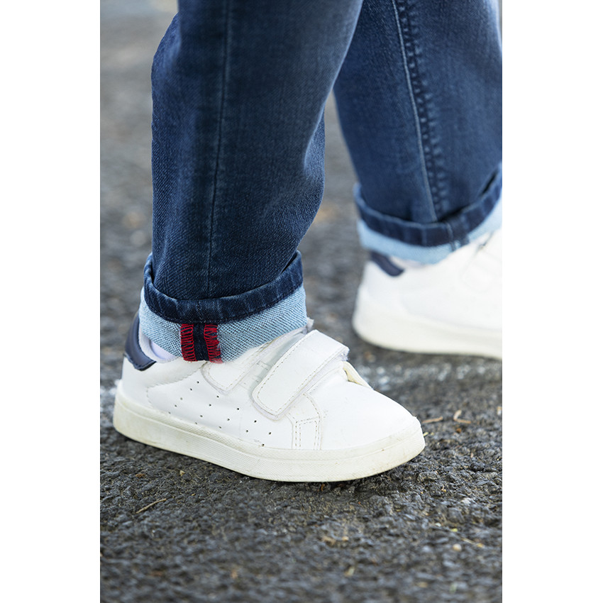 Jean denim effet délavé pour bébé garçon 