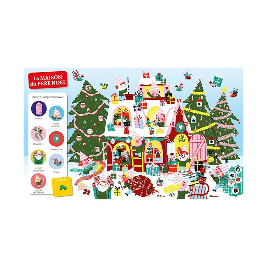 Livre "Cherche et trouve des tout-petits - A Noël" 