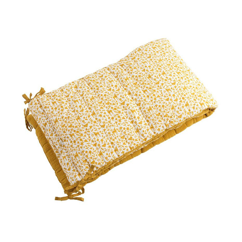 Tour de lit Promenons-nous - Jaune Topaze 