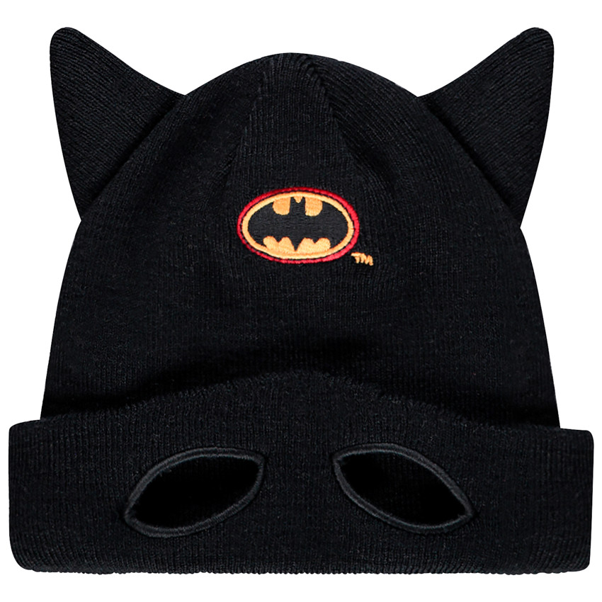 Bonnet-masque en tricot Batman pour enfant garçon