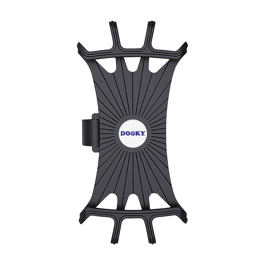 Support téléphone universel en silicone Noir 