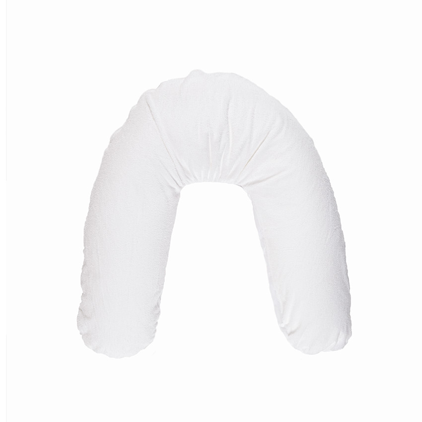 Housse de coussin d'allaitement - Blanc 