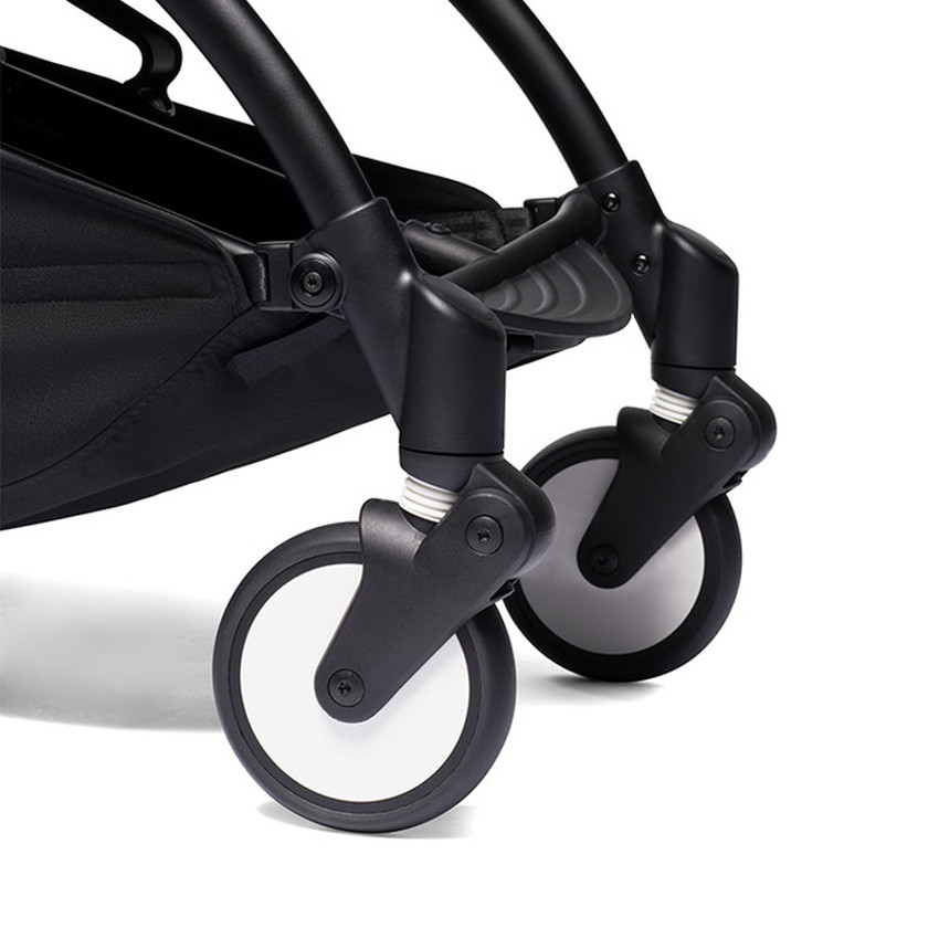 Poussette complète YOYO² nouveau pack 0+ et 6+ châssis noir Olive 