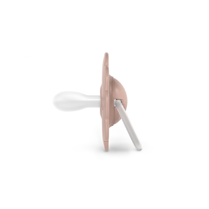 Sucette physiologique en silicone SX PRO Wonder 0-6 mois rose 