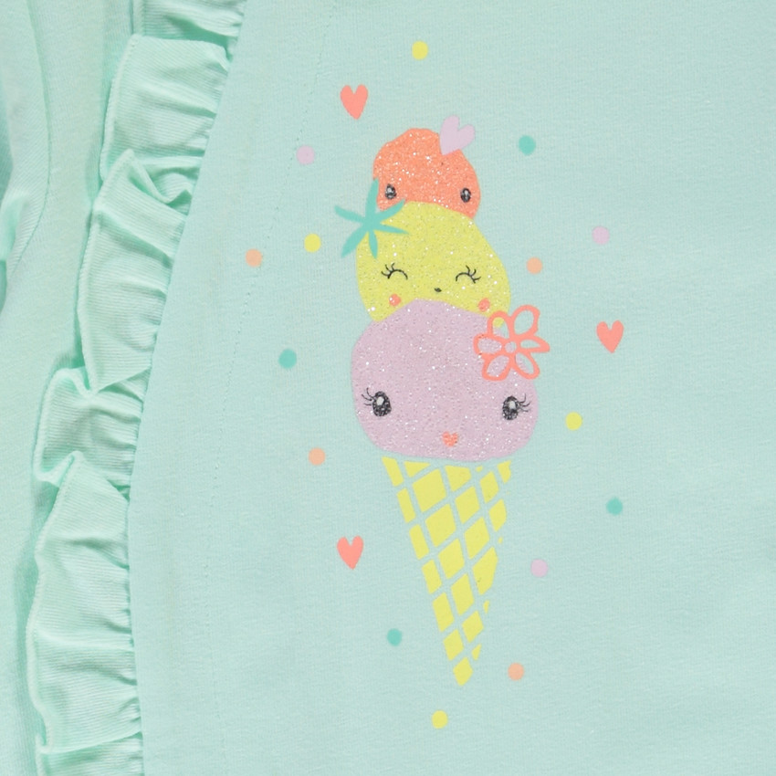 Dors-bien print glace pailletées pour bébé fille 