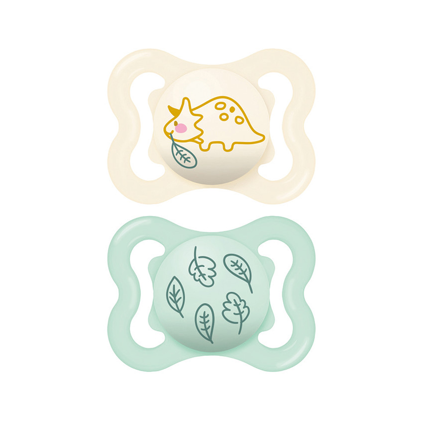 Lot de 2 sucettes silicone Suprême 2-6M (modèle aléatoire) 