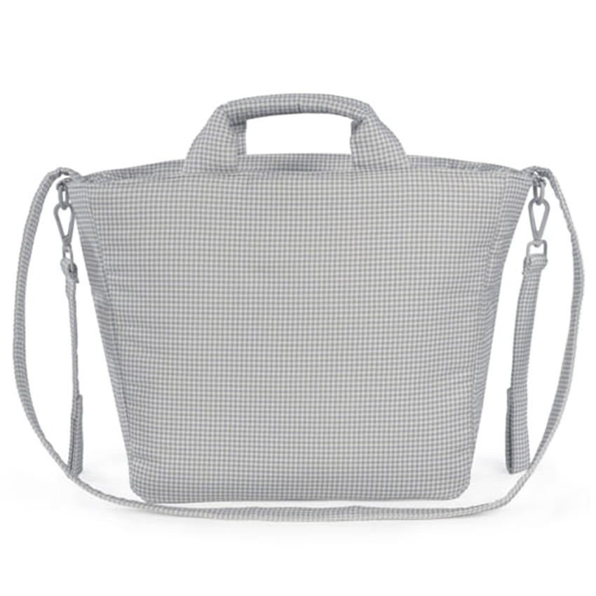Sac à langer Little Bloom Vichy Gris 