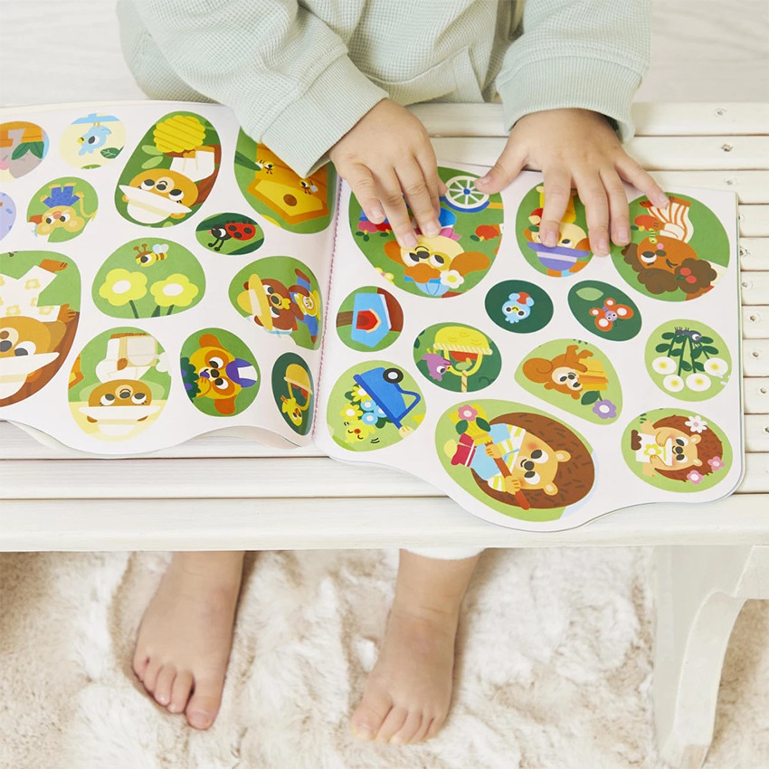 Cahier de stickers Le Jardin 