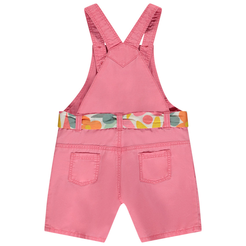 Salopette avec ceinture imprimée à nouer pour bébé fille 