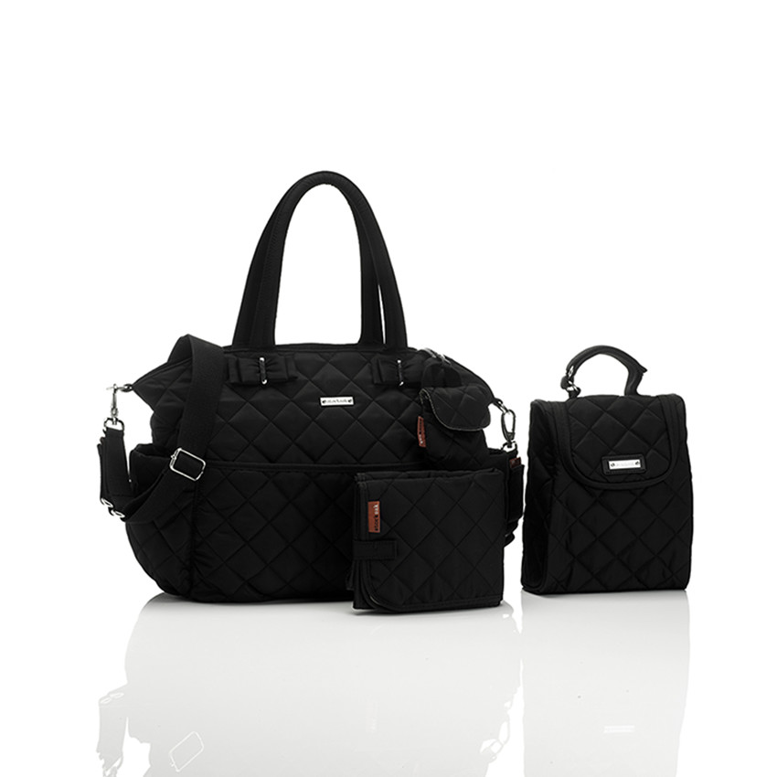 Sac à langer Bobby - Noir 