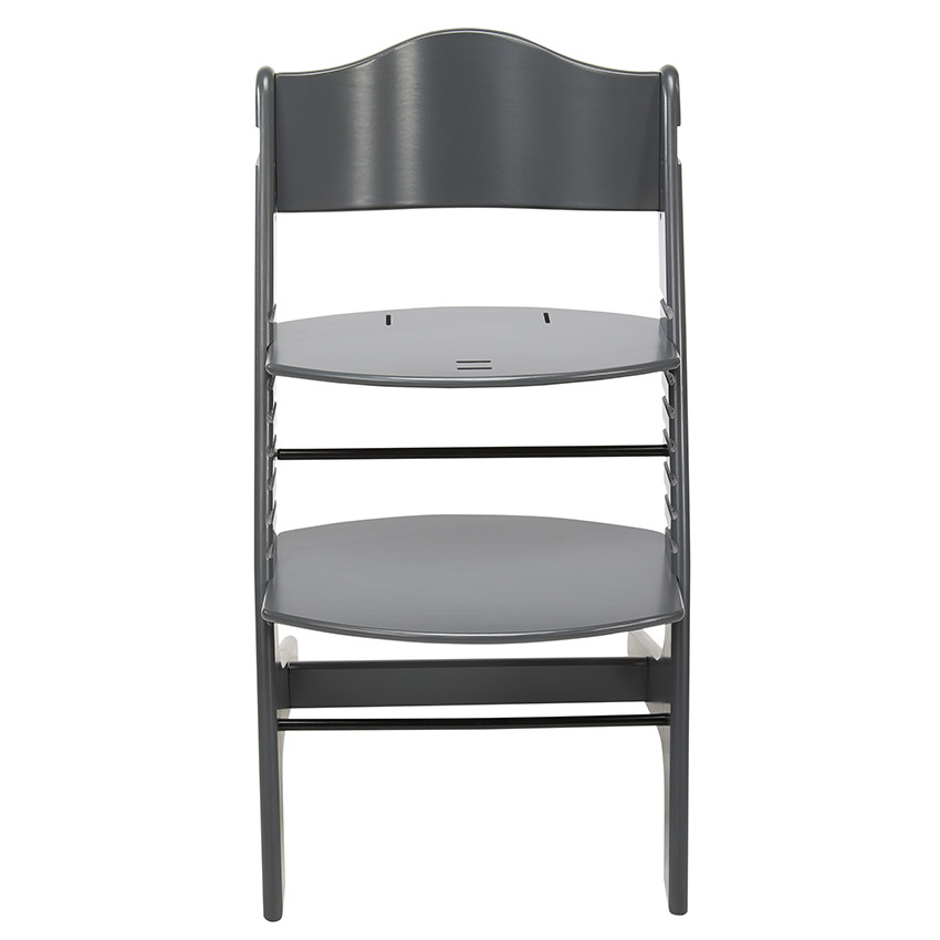 Chaise-haute évolutive Stepit anthracite 