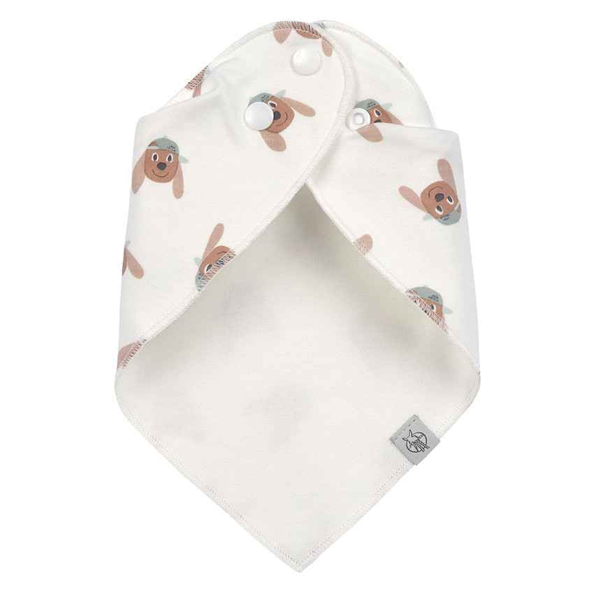 Lot de 2 bavoirs bandanas imperméable Tiny Team Dog 